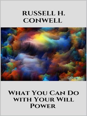 cover image of What You Can Do with Your Will Power